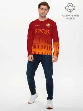 Мужской лонгслив базовый / Рома