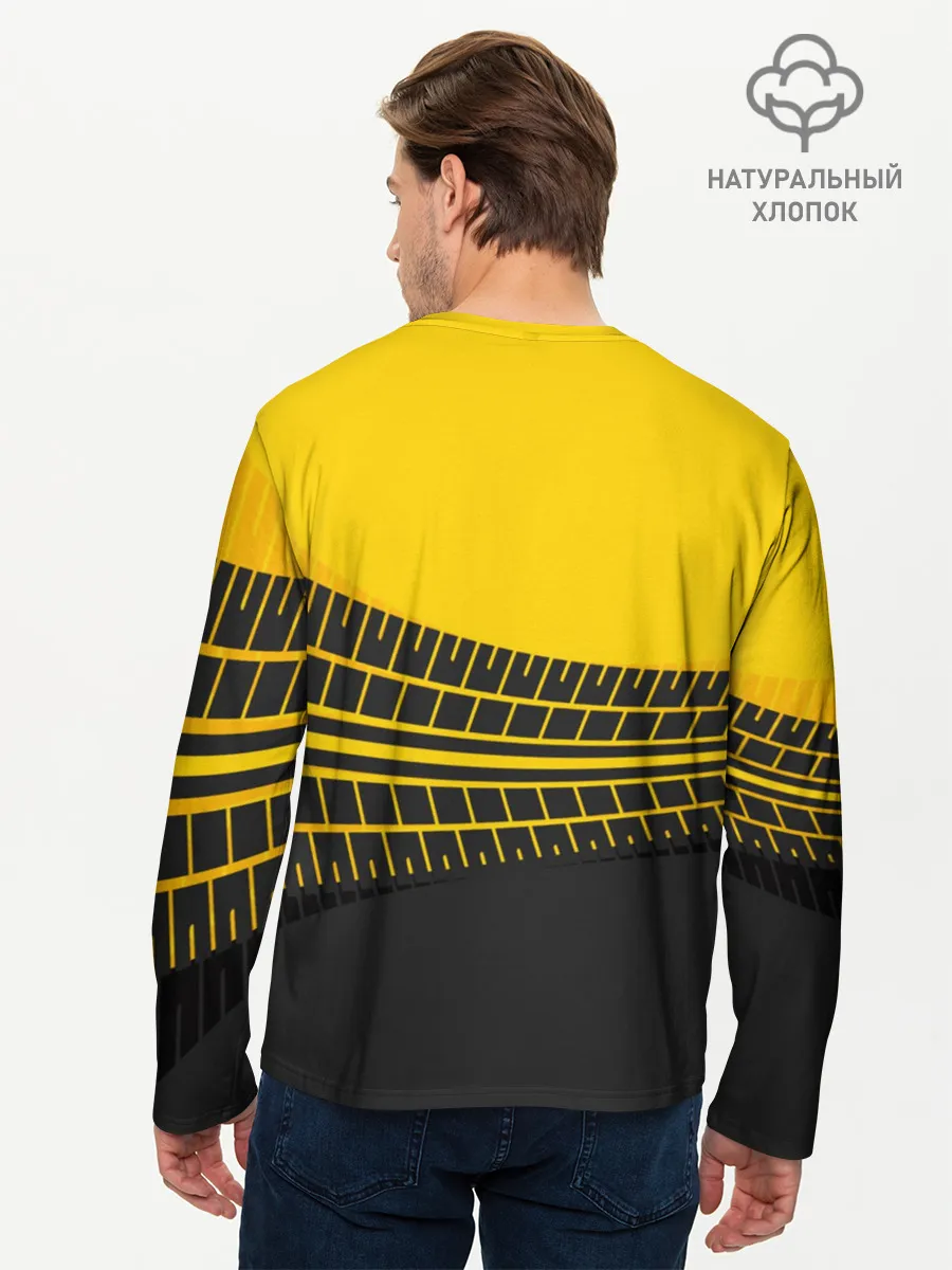 Мужской лонгслив базовый / Volvo