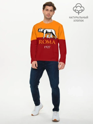 Мужской лонгслив базовый / Рома