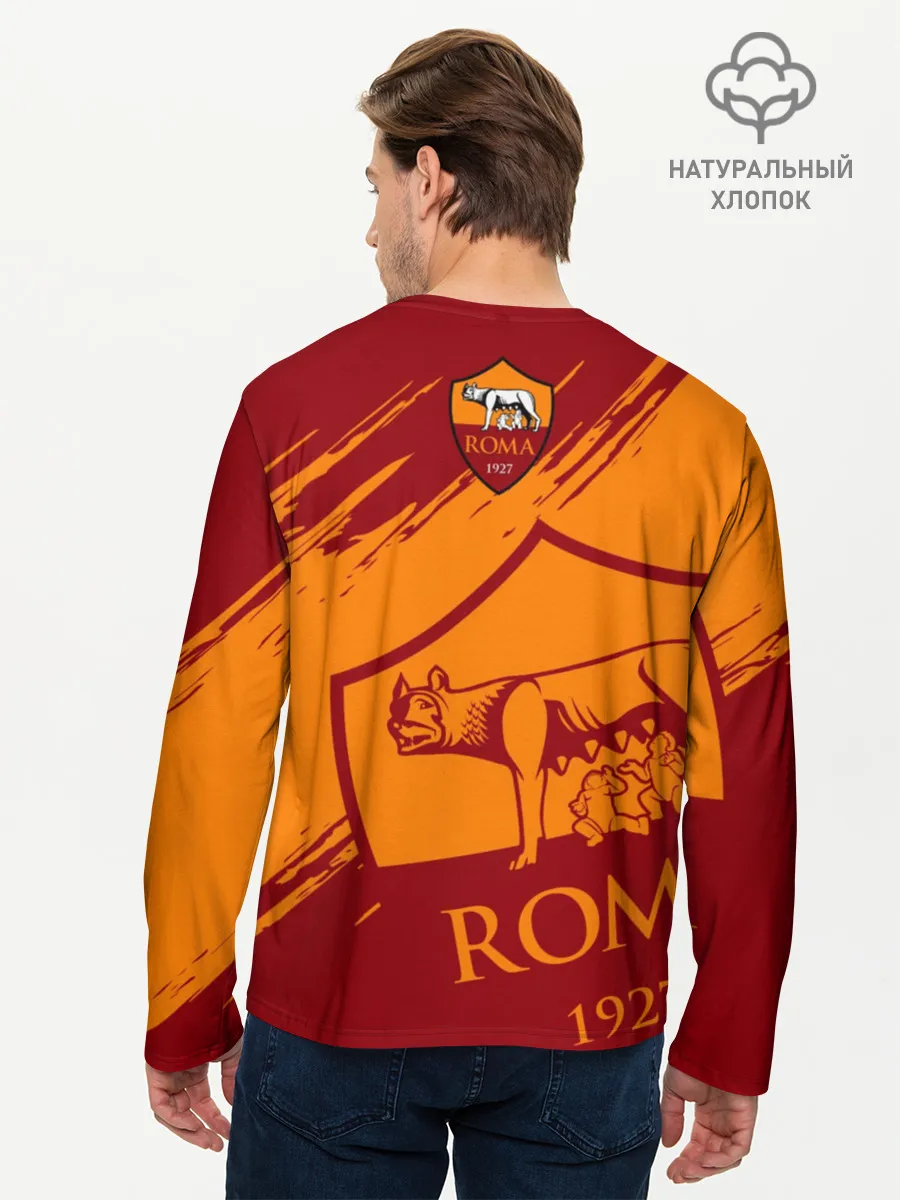 Мужской лонгслив базовый / Рома
