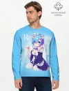 Мужской лонгслив базовый / Re:Zero. Рем