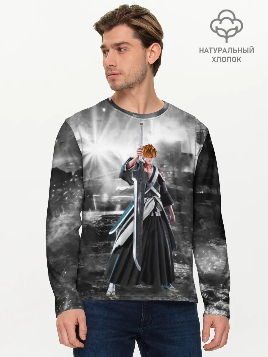 Мужской лонгслив базовый / Jump Force - Ichigo Kurosaki