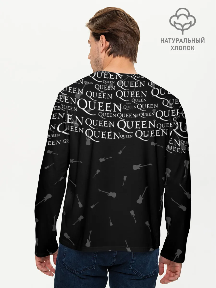 Мужской лонгслив базовый / QUEEN