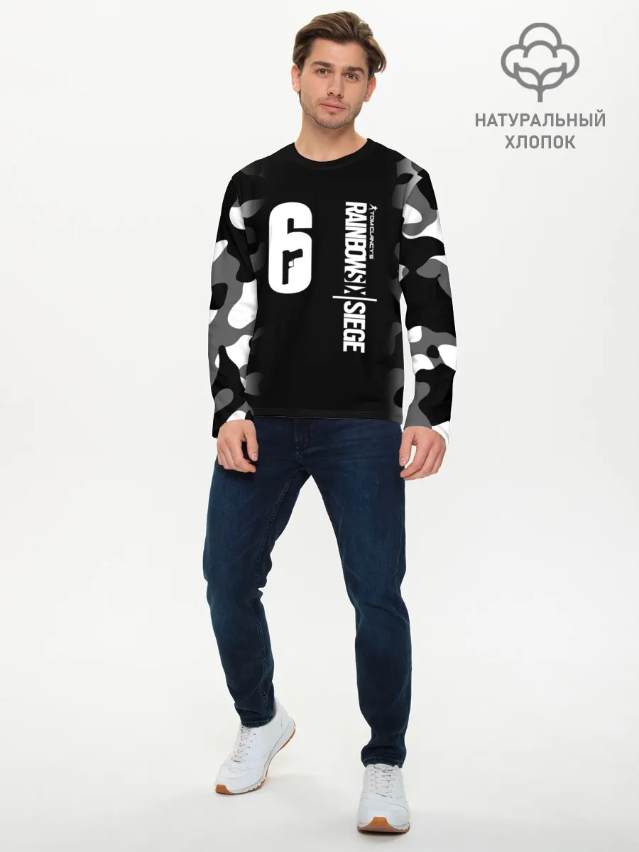 Мужской лонгслив базовый / RAINBOW SIX SIEGE