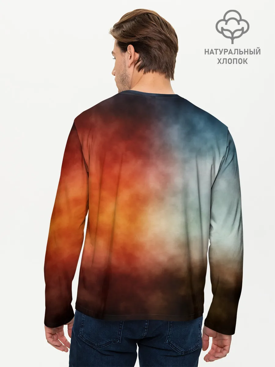 Мужской лонгслив базовый / Благие знамения