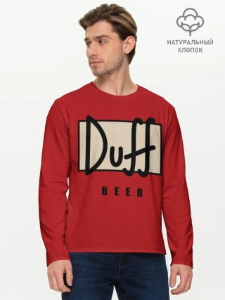 Мужской лонгслив базовый / Duff
