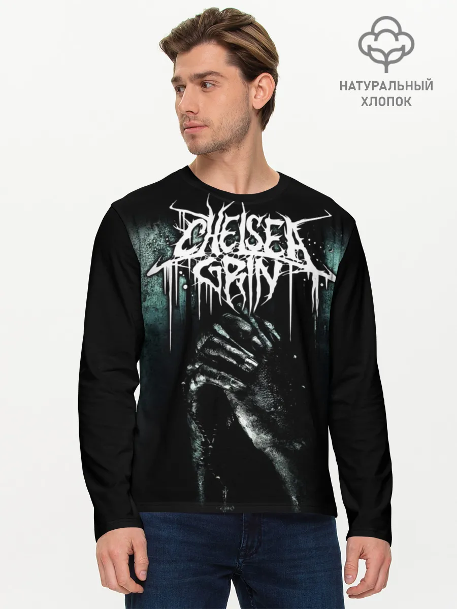 Мужской лонгслив базовый / Chelsea Grin