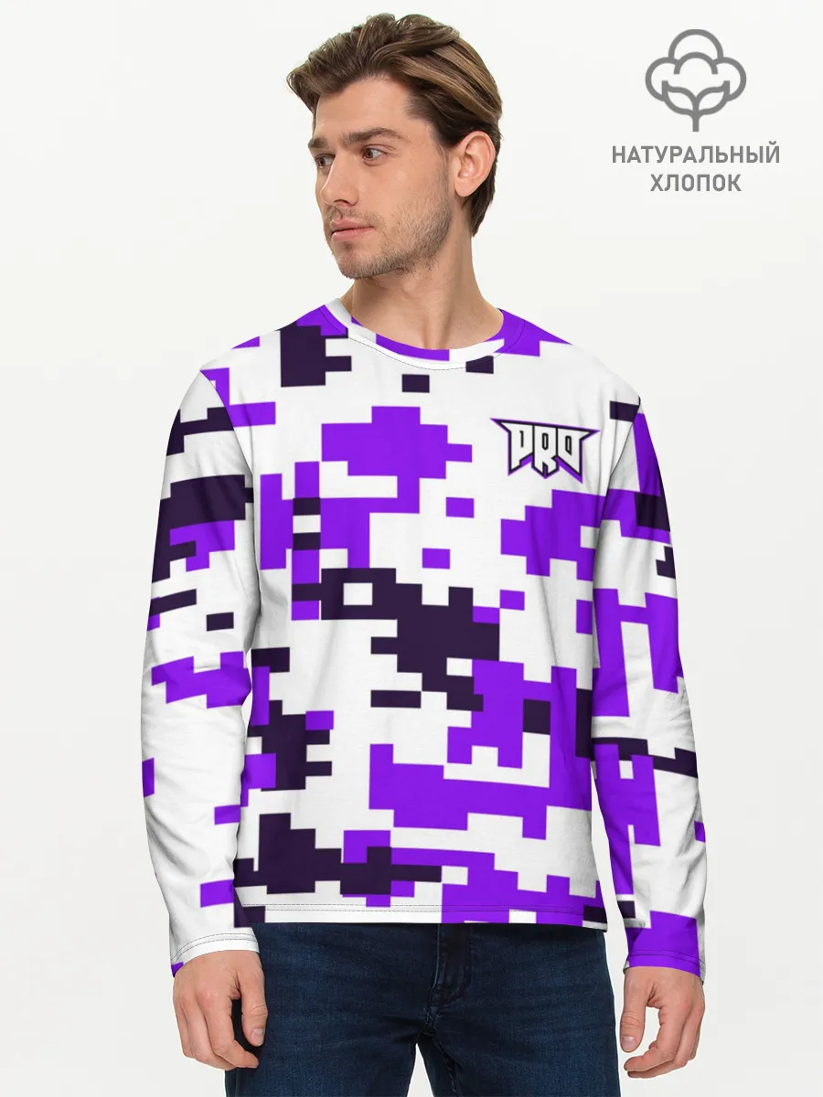 Мужской лонгслив базовый / pro100