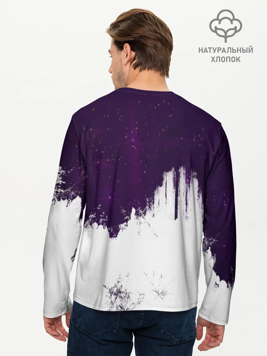 Мужской лонгслив базовый / pro100