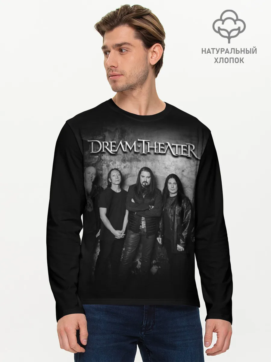 Мужской лонгслив базовый / Dream Theater