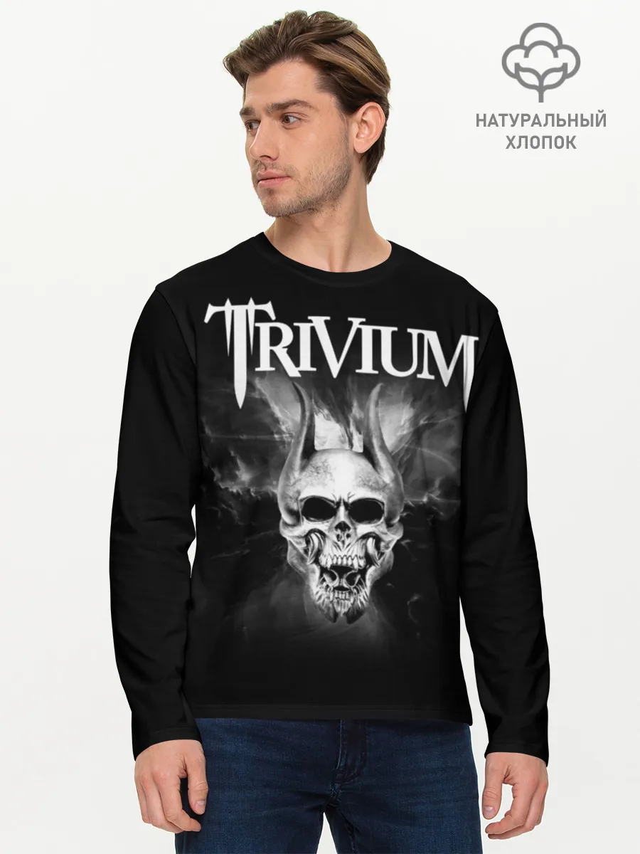 Мужской лонгслив базовый / Trivium