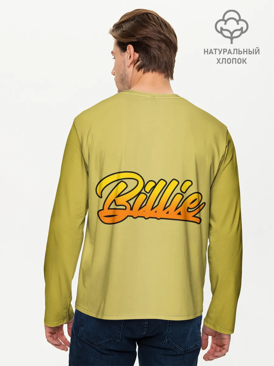 Мужской лонгслив базовый / billie eilish