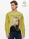 Мужской лонгслив базовый / billie eilish