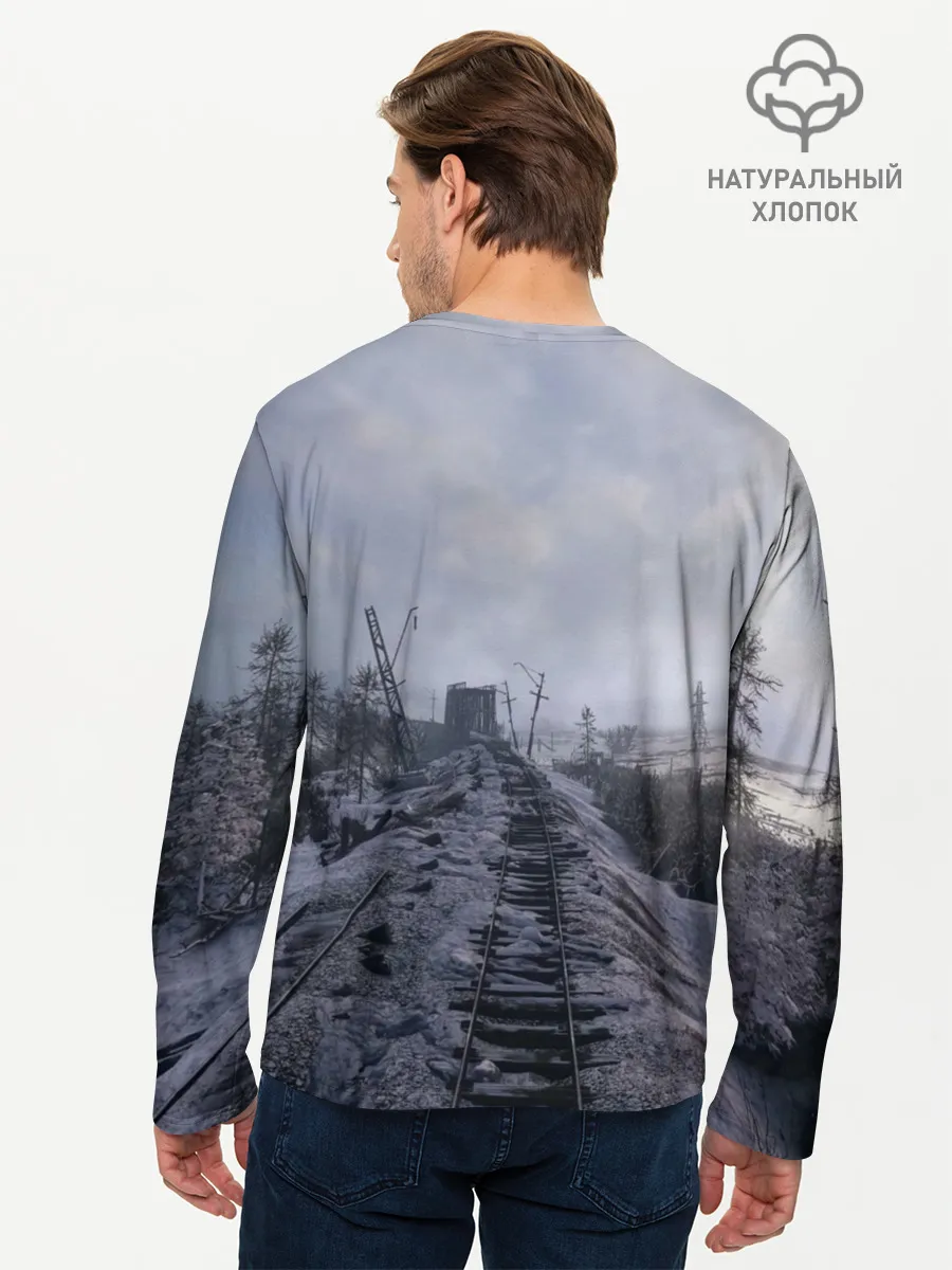 Мужской лонгслив базовый / Metro Exodus