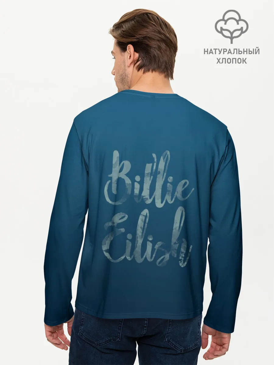 Мужской лонгслив базовый / Billie Eilish