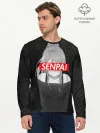 Мужской лонгслив базовый / Anime Senpai Girl