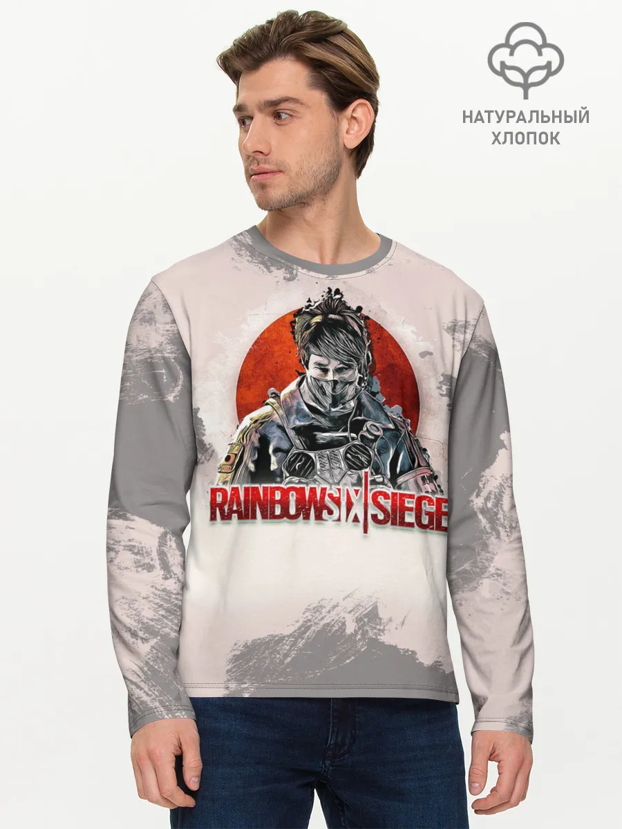 Мужской лонгслив базовый / Rainbow Six: Siege