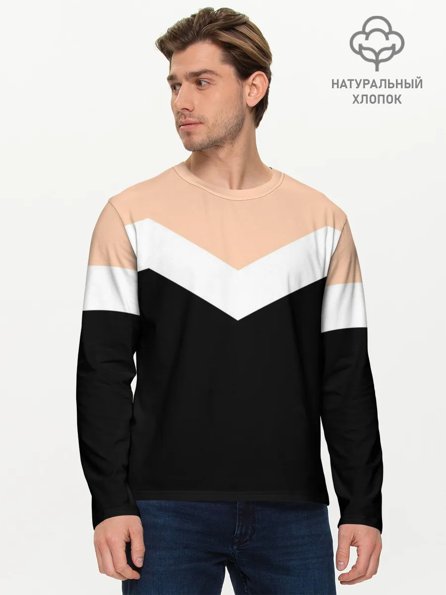 Мужской лонгслив базовый / Простота