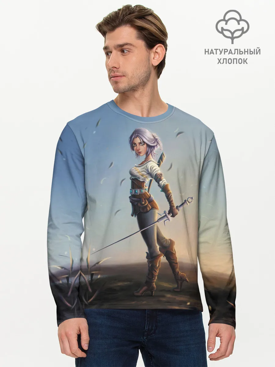 Мужской лонгслив базовый / Дикая Охота