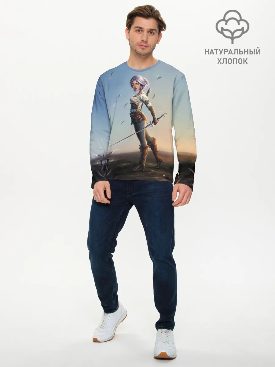 Мужской лонгслив базовый / Дикая Охота