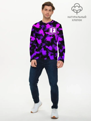 Мужской лонгслив базовый / Fortnite