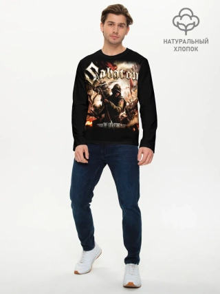 Мужской лонгслив базовый / Sabaton