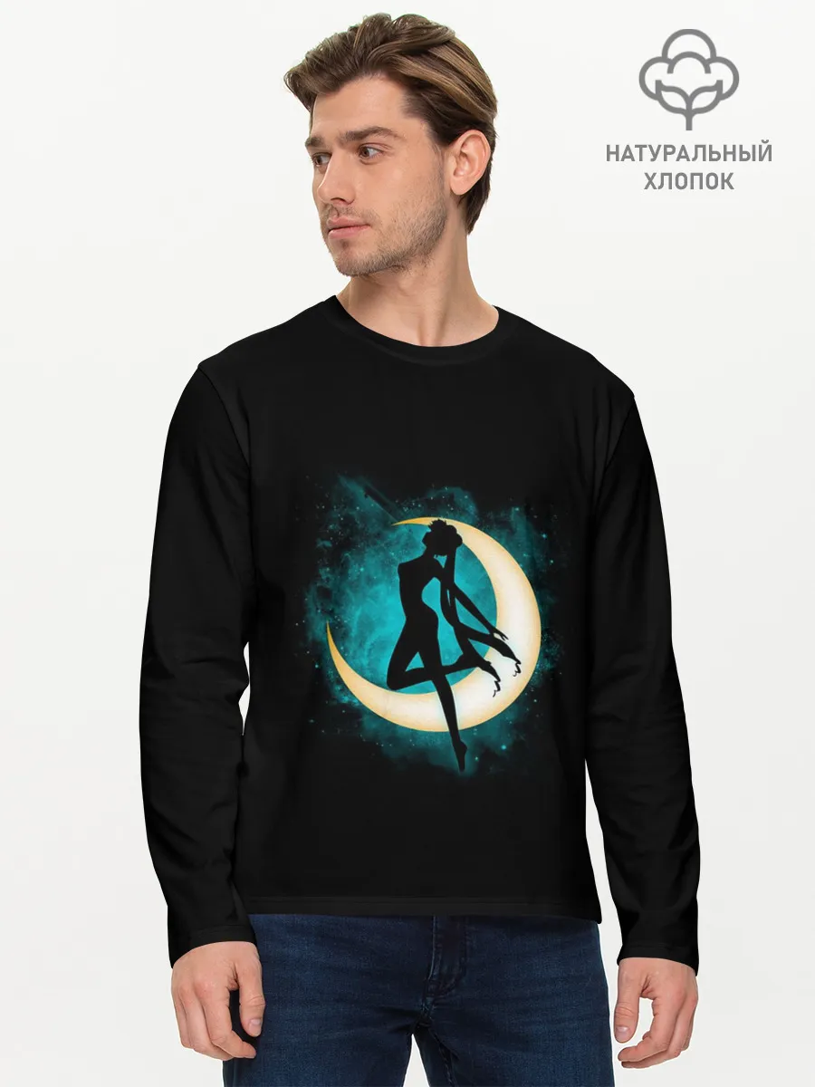 Мужской лонгслив базовый / Sailor Moon
