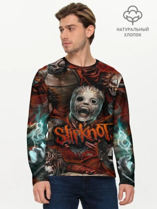 Мужской лонгслив базовый / Slipknot