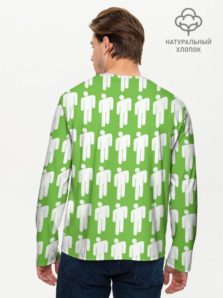 Мужской лонгслив базовый / Billie Eilish