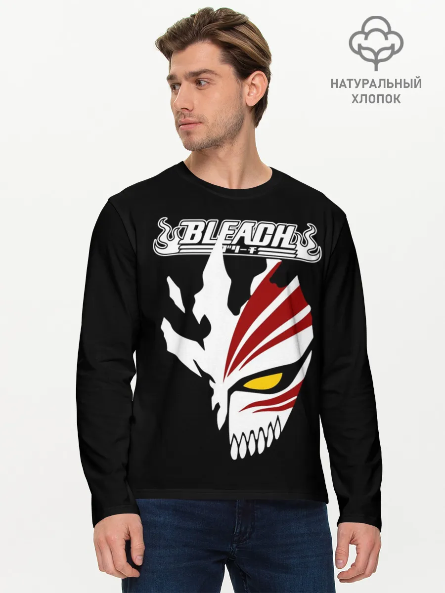 Мужской лонгслив базовый / BLEACH vector art