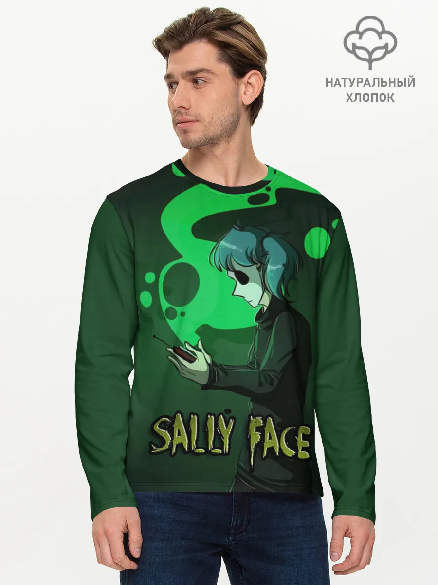 Мужской лонгслив базовый / Sally Face