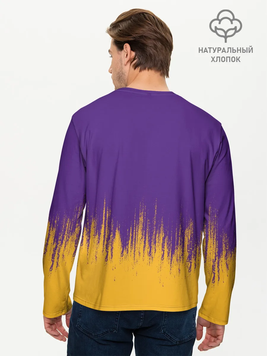 Мужской лонгслив базовый / LA LAKERS