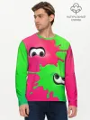 Мужской лонгслив базовый / Splatoon 2