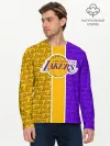Мужской лонгслив базовый / LA LAKERS