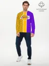 Мужской лонгслив базовый / LA LAKERS