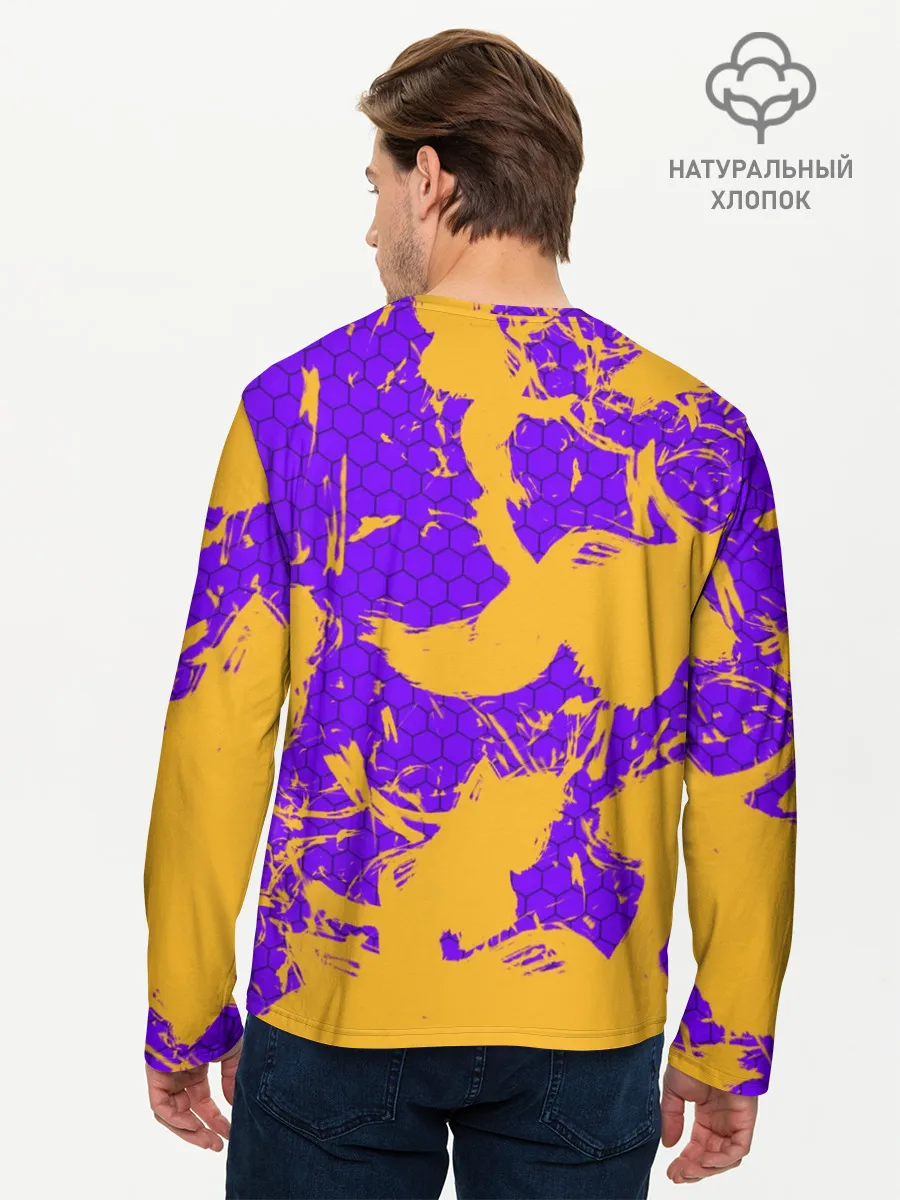 Мужской лонгслив базовый / LA LAKERS