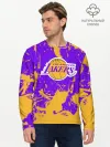 Мужской лонгслив базовый / LA LAKERS