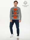 Мужской лонгслив базовый / LoveD+R