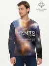 Мужской лонгслив базовый / Memes Nation