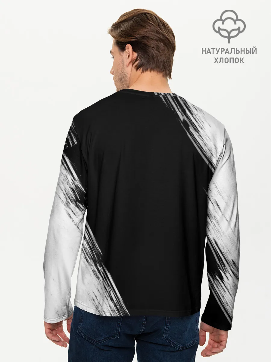 Мужской лонгслив базовый / Marshmello 4