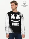 Мужской лонгслив базовый / Marshmello 4
