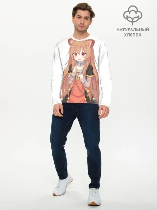 Мужской лонгслив базовый / Raphtalia