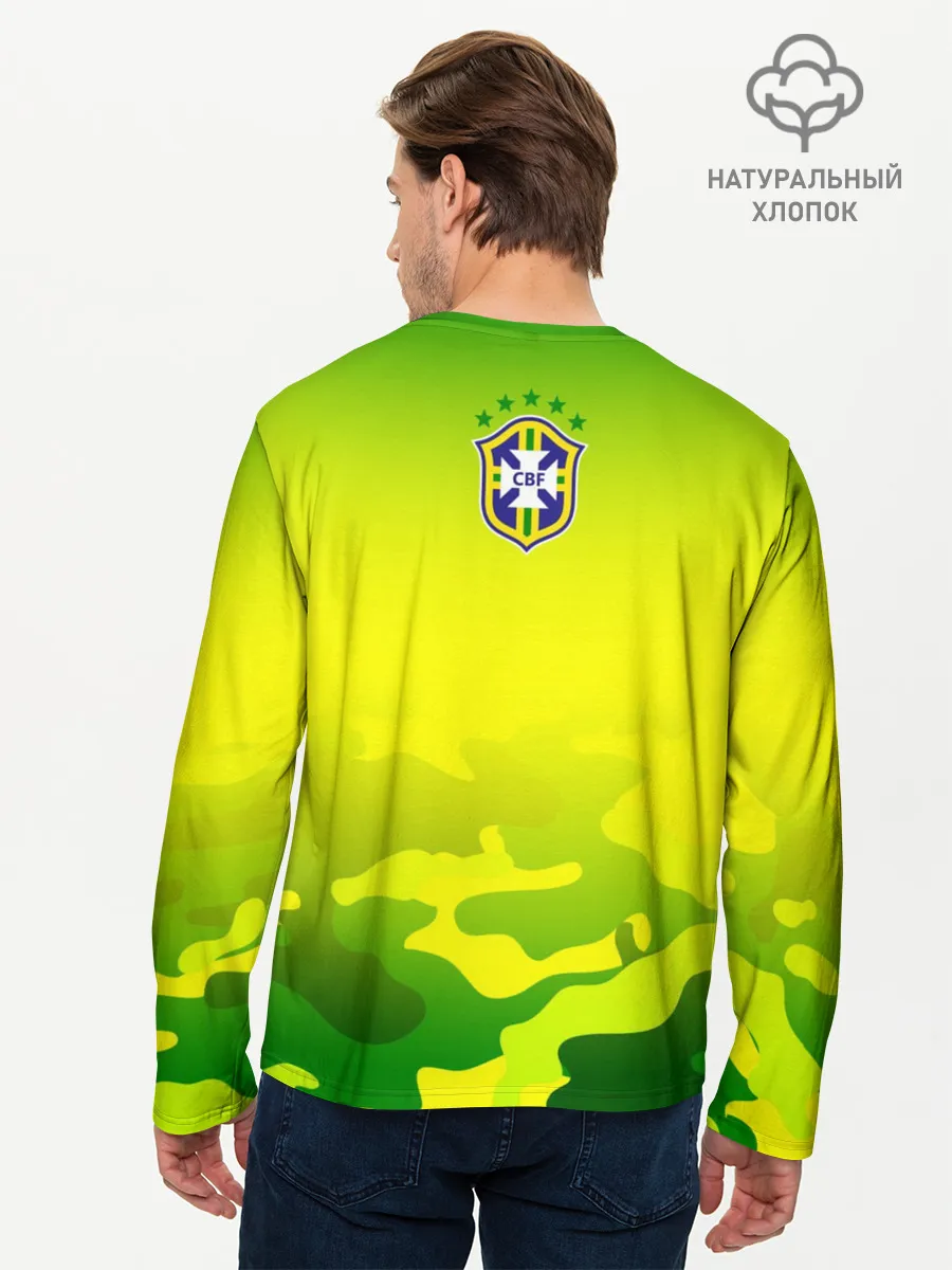 Мужской лонгслив базовый / Бразилия