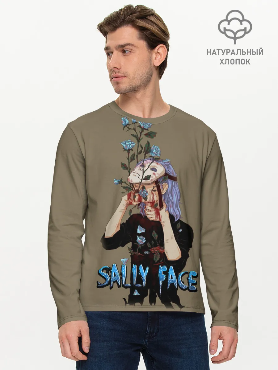 Мужской лонгслив базовый / Sally Face
