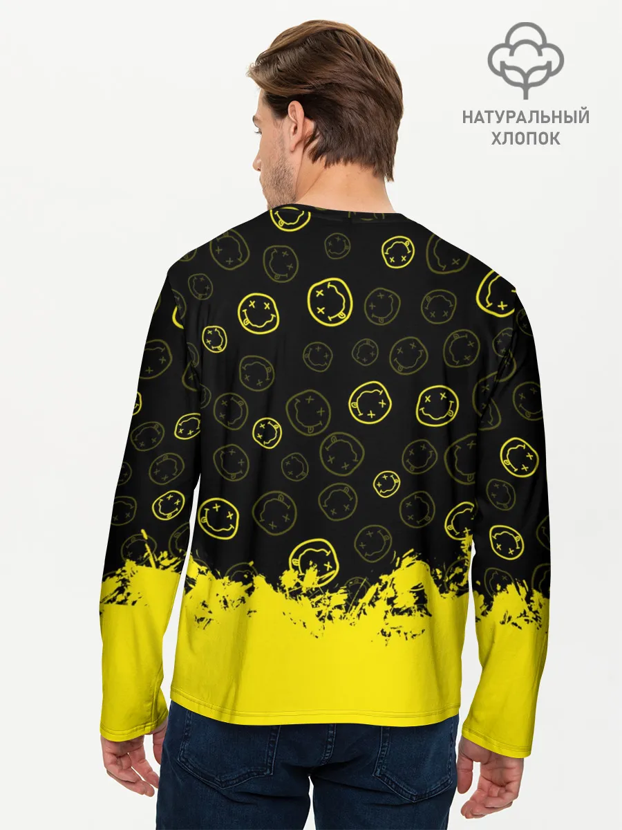 Мужской лонгслив базовый / NIRVANA