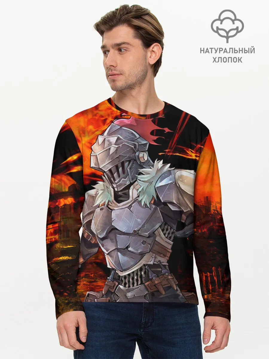 Мужской лонгслив базовый / Goblin Slayer 2