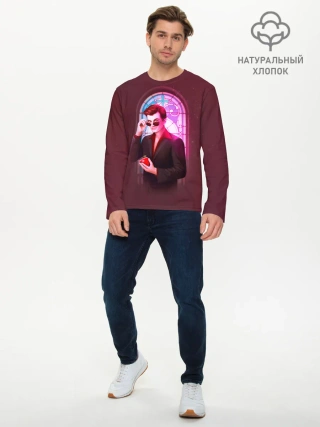 Мужской лонгслив базовый / Good Omens