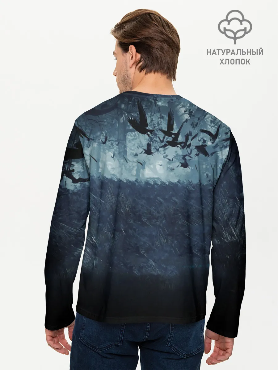 Мужской лонгслив базовый / The witcher