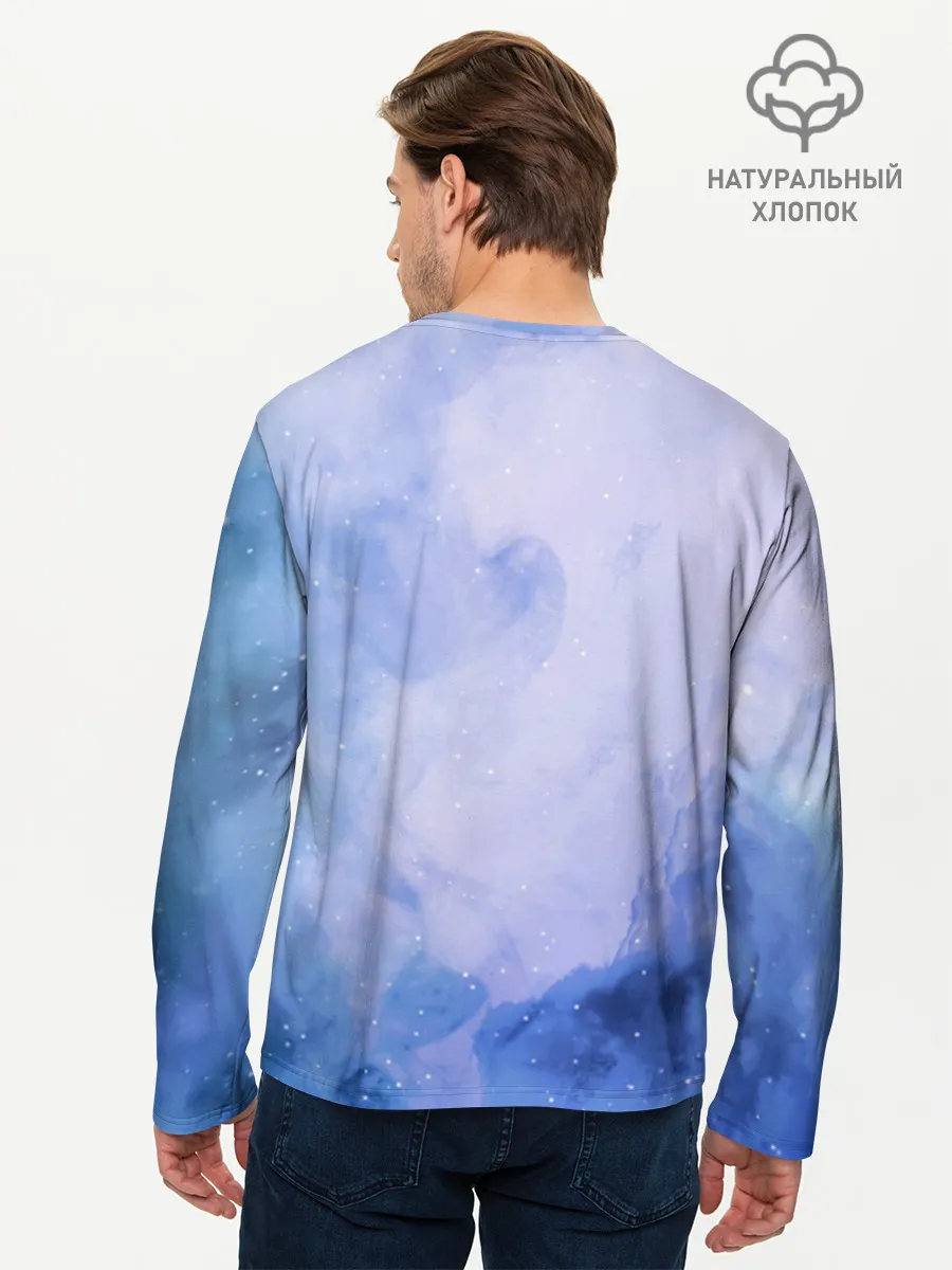 Мужской лонгслив базовый / ночная фурия