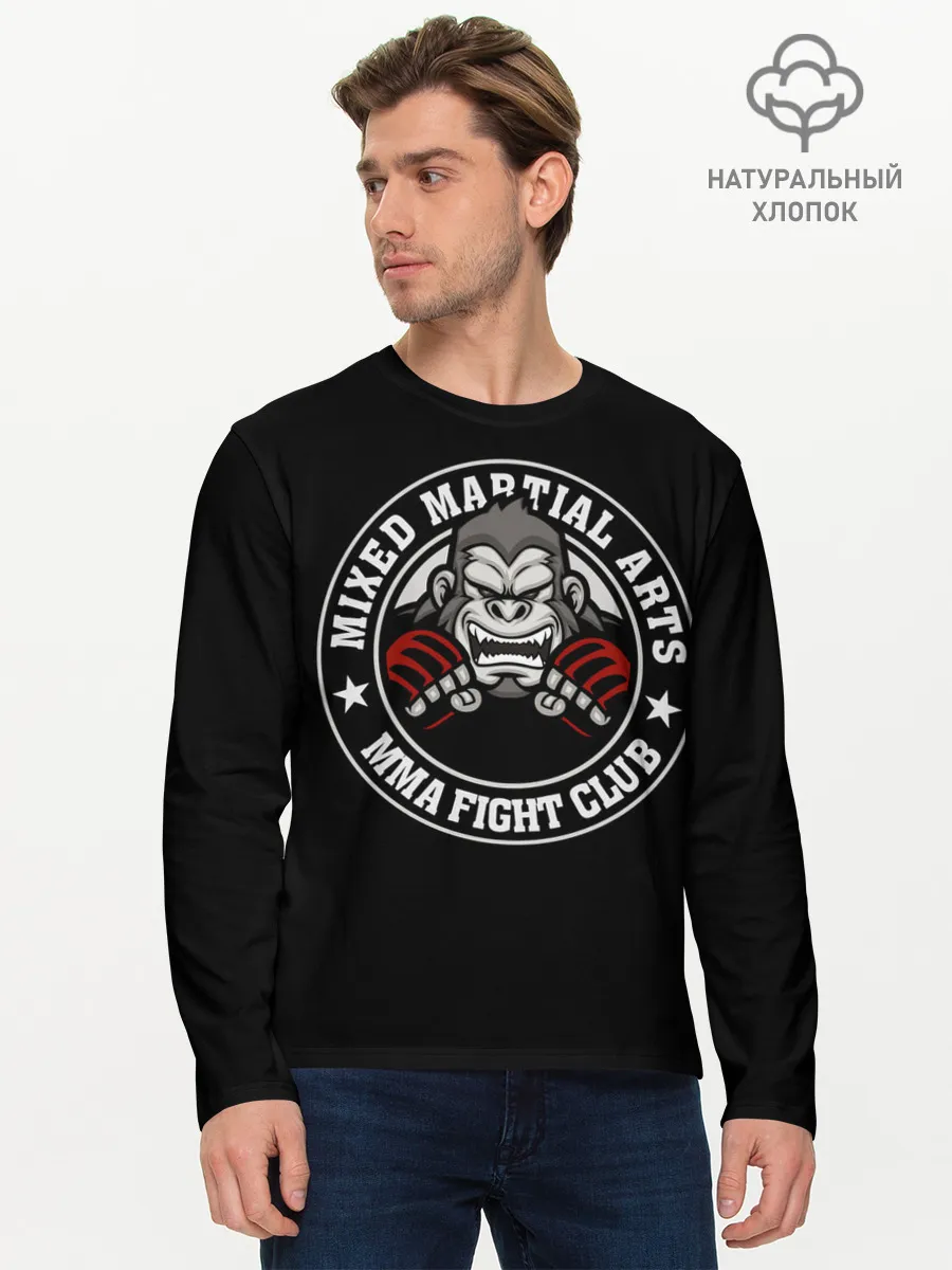 Мужской лонгслив базовый / MMA